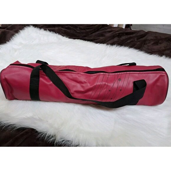 Holly Aiken Handbags - Holly Aiken Burgundy Gym Bag